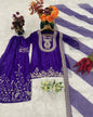 Purple Palazzo Outfit