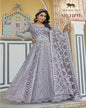 Lavender Buttery Net Gown