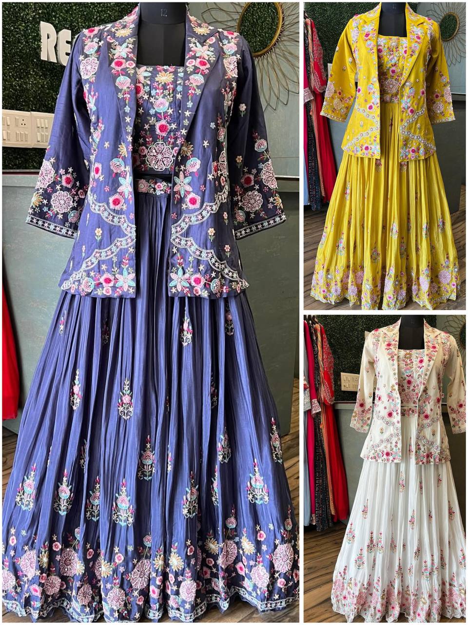 Yellow Koti Lehenga