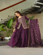 Purple Palazzo Set