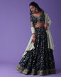 Persian Blue Zari Lehenga