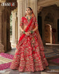 Tomato Red Maharani Lehenga