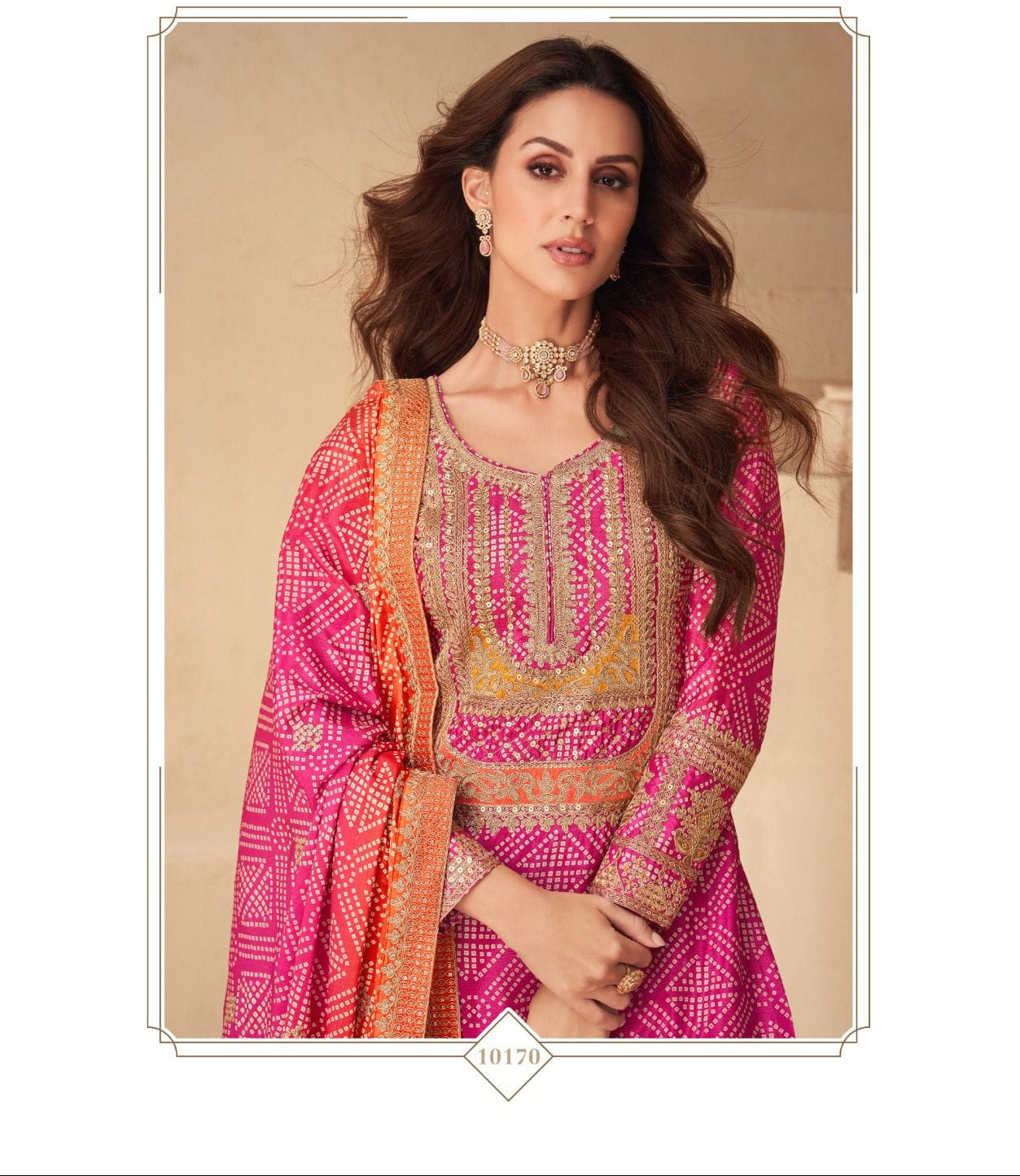 Orange And Pink Outfit