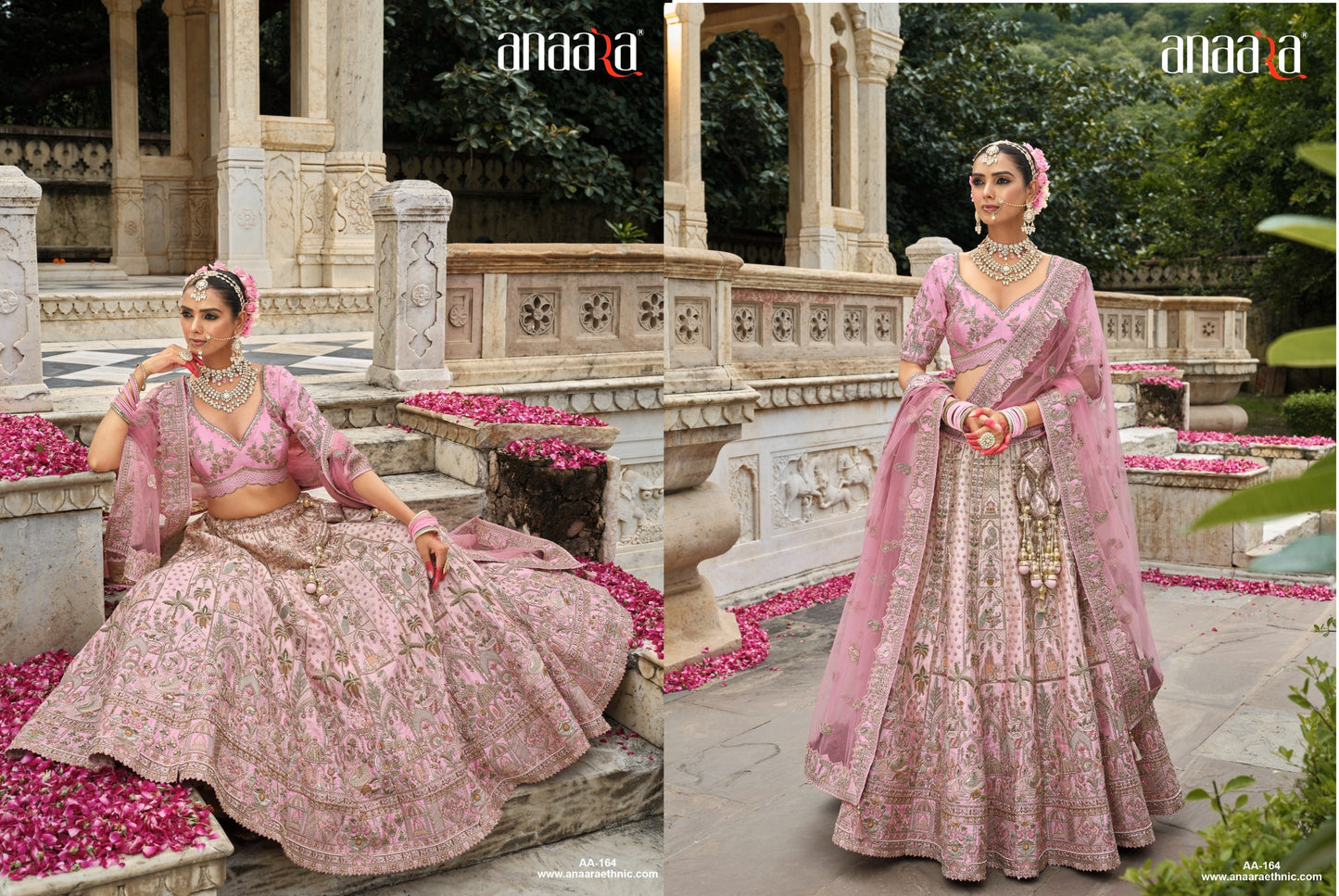 Baby Pink Bridal Lehenga