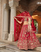 Red Bridal Lehenga
