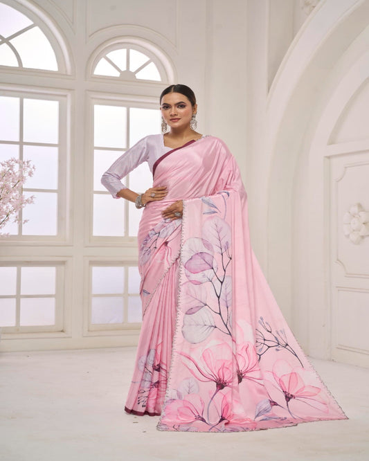 Light Pink Saree
