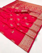 Red Handloom Silk Saree