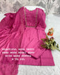 Pink Muslin Silk Suit