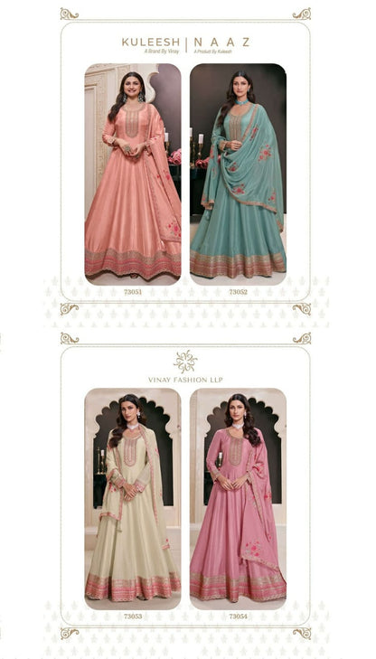 Peach Moonga Silk Outfit
