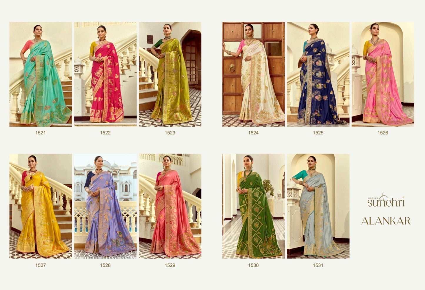 Grey And Teal Green Viscose Saree