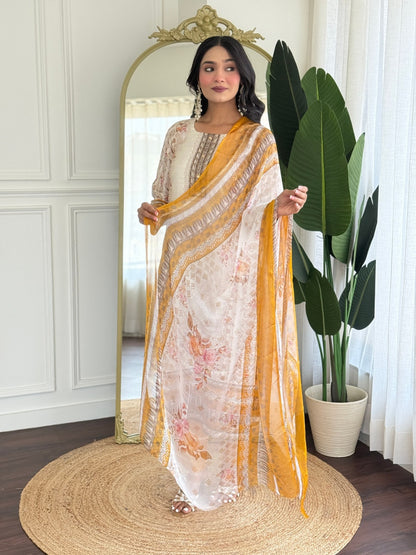 Modal Print Suit