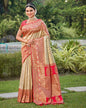 Gold Banarsi Silk Saree