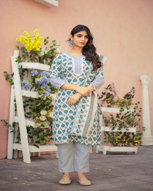 Paisley Cotton Punjabi