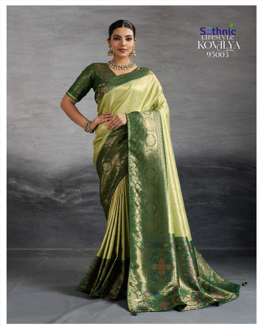 Green Kanjivaram Silk Saree